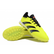 Сороконожки Adidas PREDATOR ELITE салатово-жёлтые с чёрным